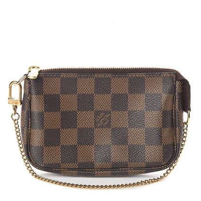 Louis Vuitton Damier Ebene Mini Pochette Accessories 1 of 7