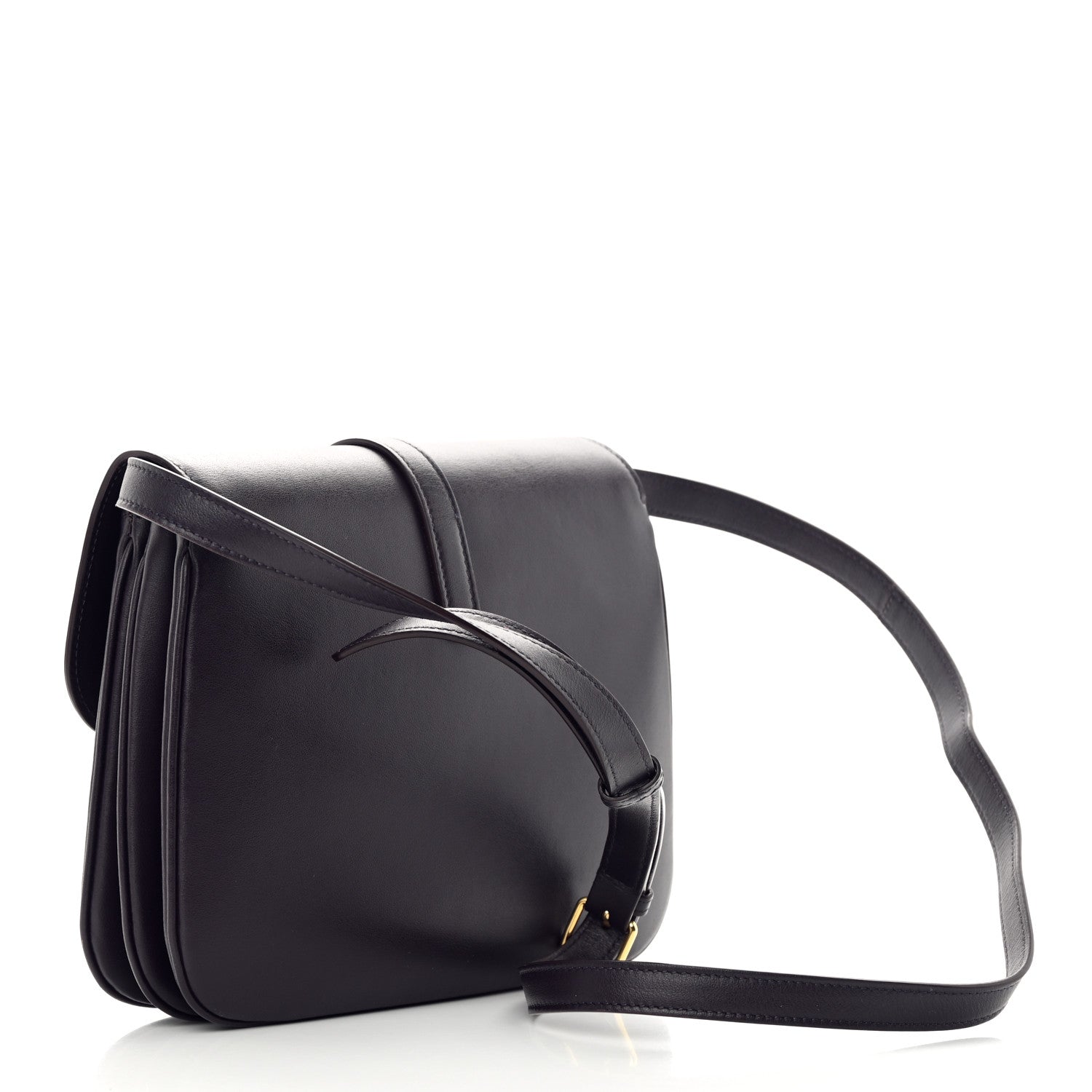 Celine Smooth Calfskin Medium Tabou Aubergine 3 of 17