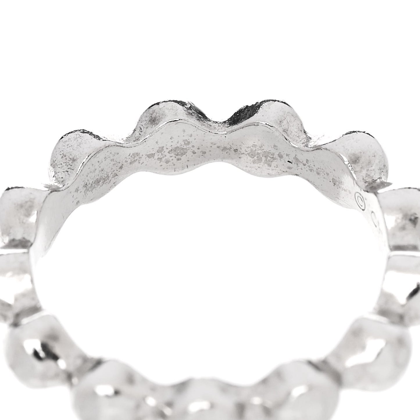 18K White Gold Diamond Set of 3 Stacking Ring 54 7 / 53 6.5