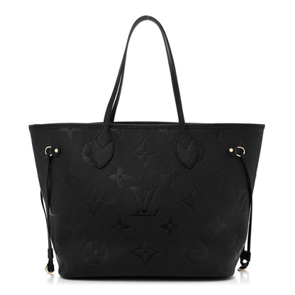 Louis Vuitton Empreinte Monogram Giant Neverfull MM Black 1 of 10