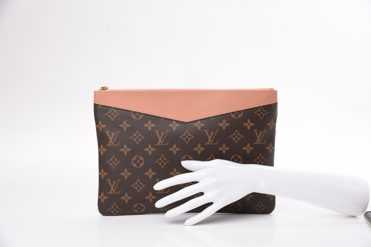 Louis Vuitton Monogram Daily Pouch Peach 3 of 12