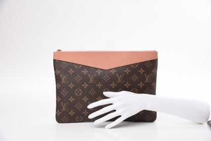 Louis Vuitton Monogram Daily Pouch Peach 3 of 12