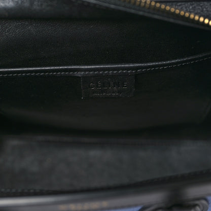Celine Baby Grained Calfskin Nubuck Nano Tri-Color Luggage Porcelain 5 of 7