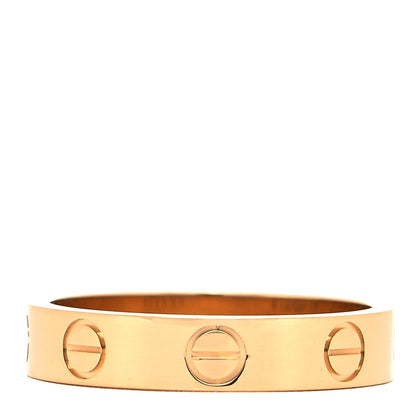 Cartier 18K Yellow Gold 3.5mm LOVE Wedding Band Ring 49 4.75 3 of 5