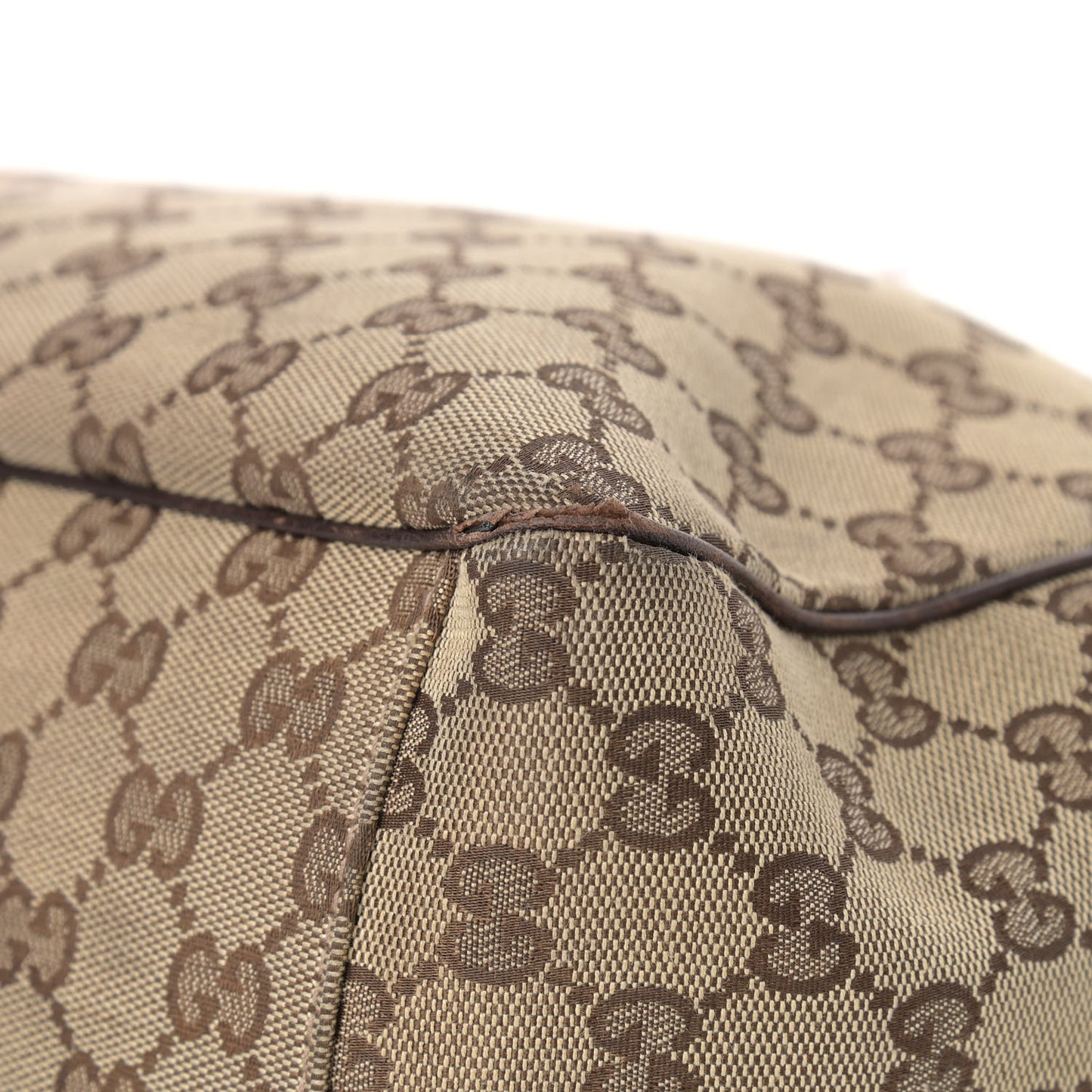 Monogram Large Positano Tote Brown