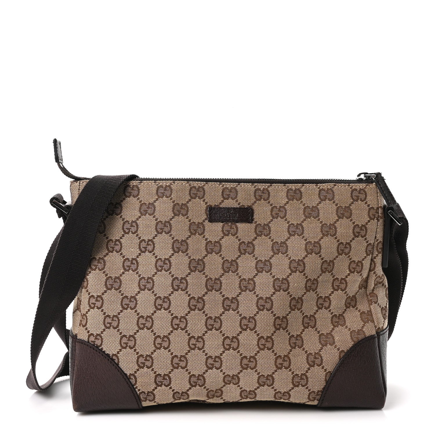 Gucci Monogram Joy Messenger Bag Dark Brown 1 of 10