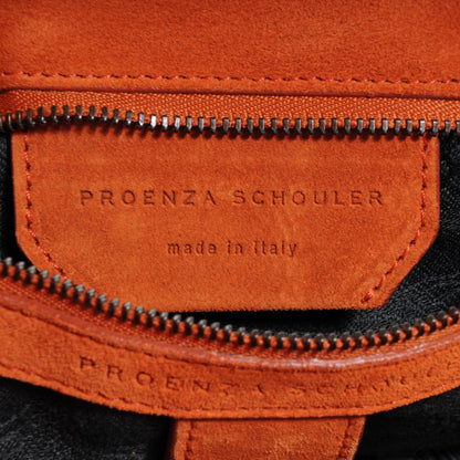 Proenza Schouler Suede PS1 Medium Satchel Red Clay 7 of 11
