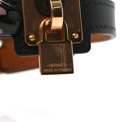 Hermes Swift O'Kelly Double Tour Bracelet T2 Black 8 of 8