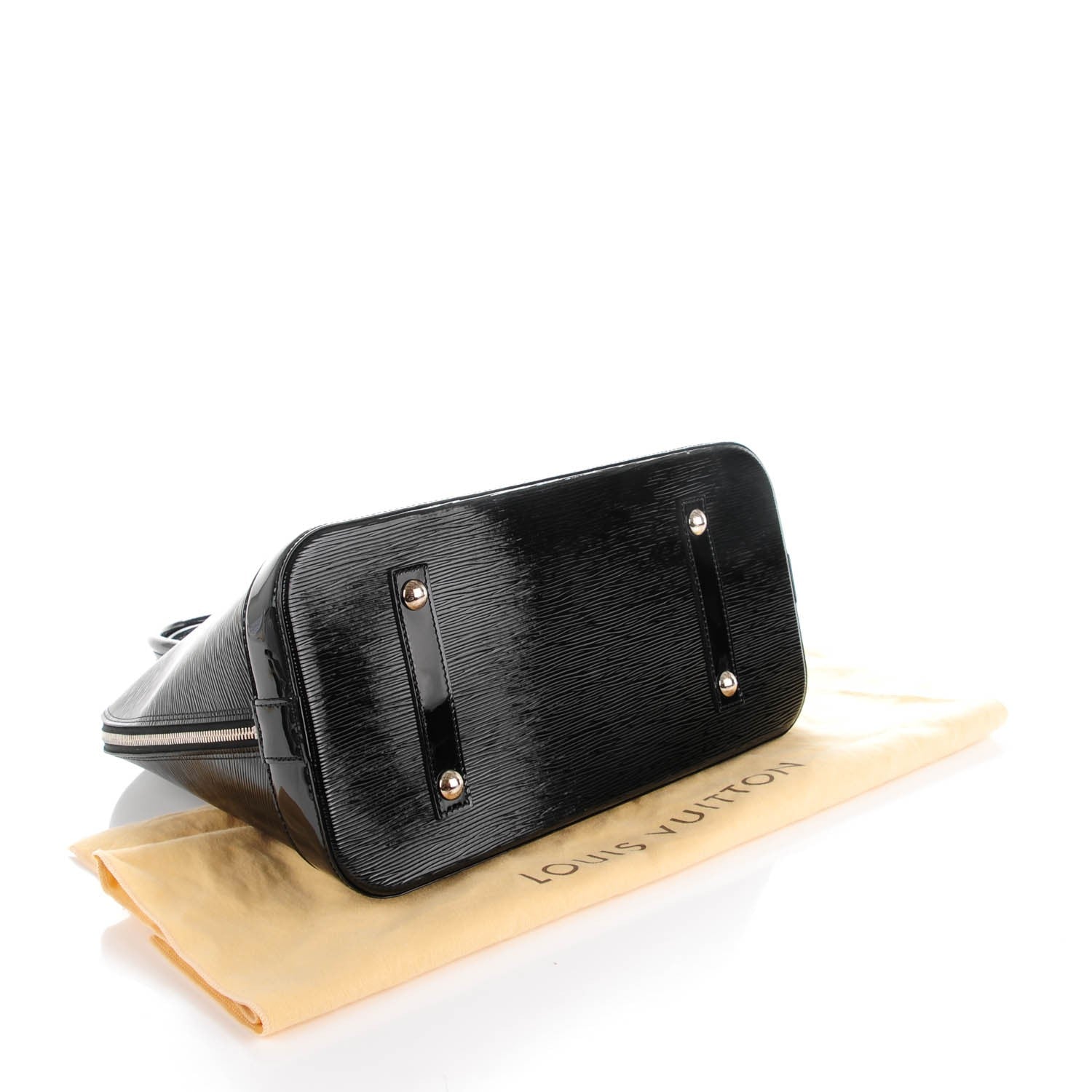 Louis Vuitton Electric Epi Alma GM Black 4 of 8