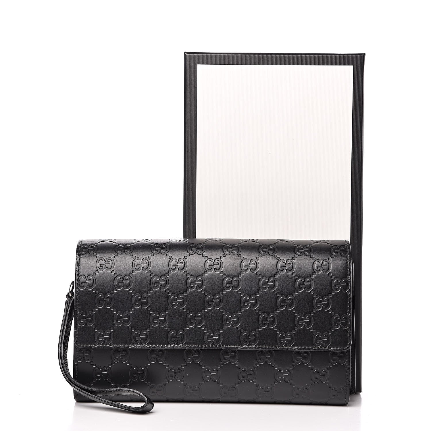 Gucci Guccissima Clutch Black 11 of 11