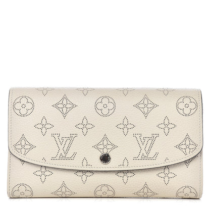 Louis Vuitton Mahina Iris Wallet NM Ivory 1 of 12
