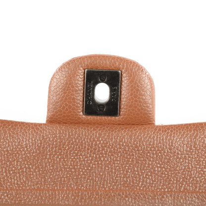 Chanel Pearly Caviar Quilted Medium Double Flap Pink 7 of 8