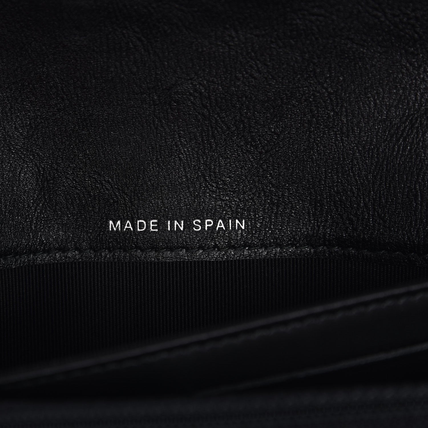 Chanel Crumpled Calfskin Quilted Large Flap Wallet So Black 7 of 8