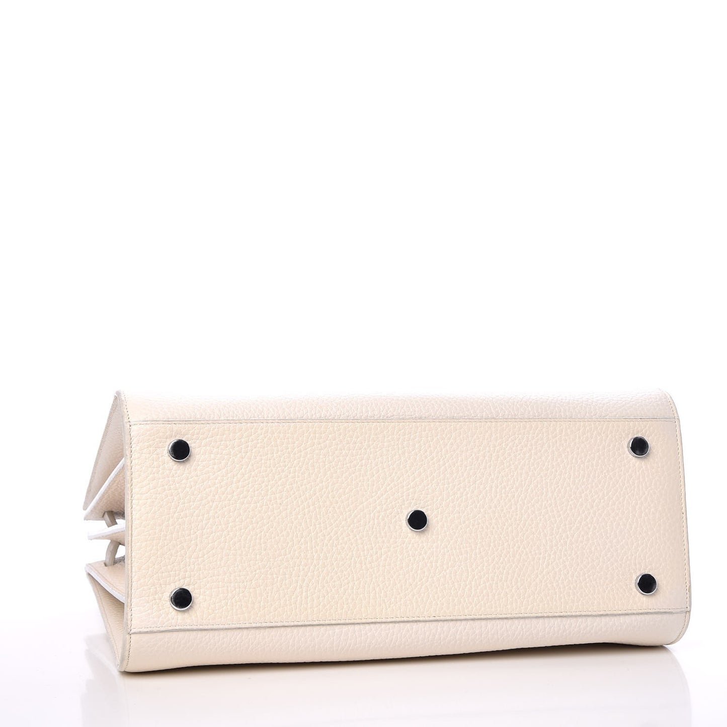 Grained Calfskin Small Sac De Jour Porcellana