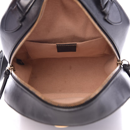 Gucci Calfskin Matelasse GG Marmont Dome Backpack Black 5 of 16