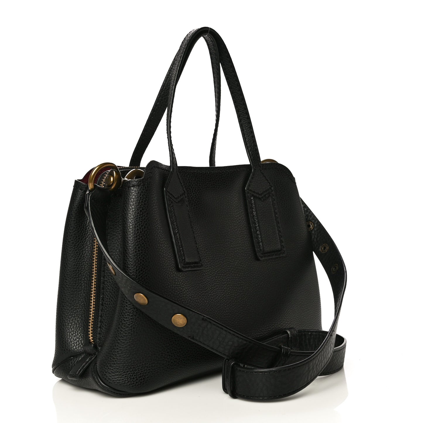 Pebbled Calfskin The Editor 29 Tote Black