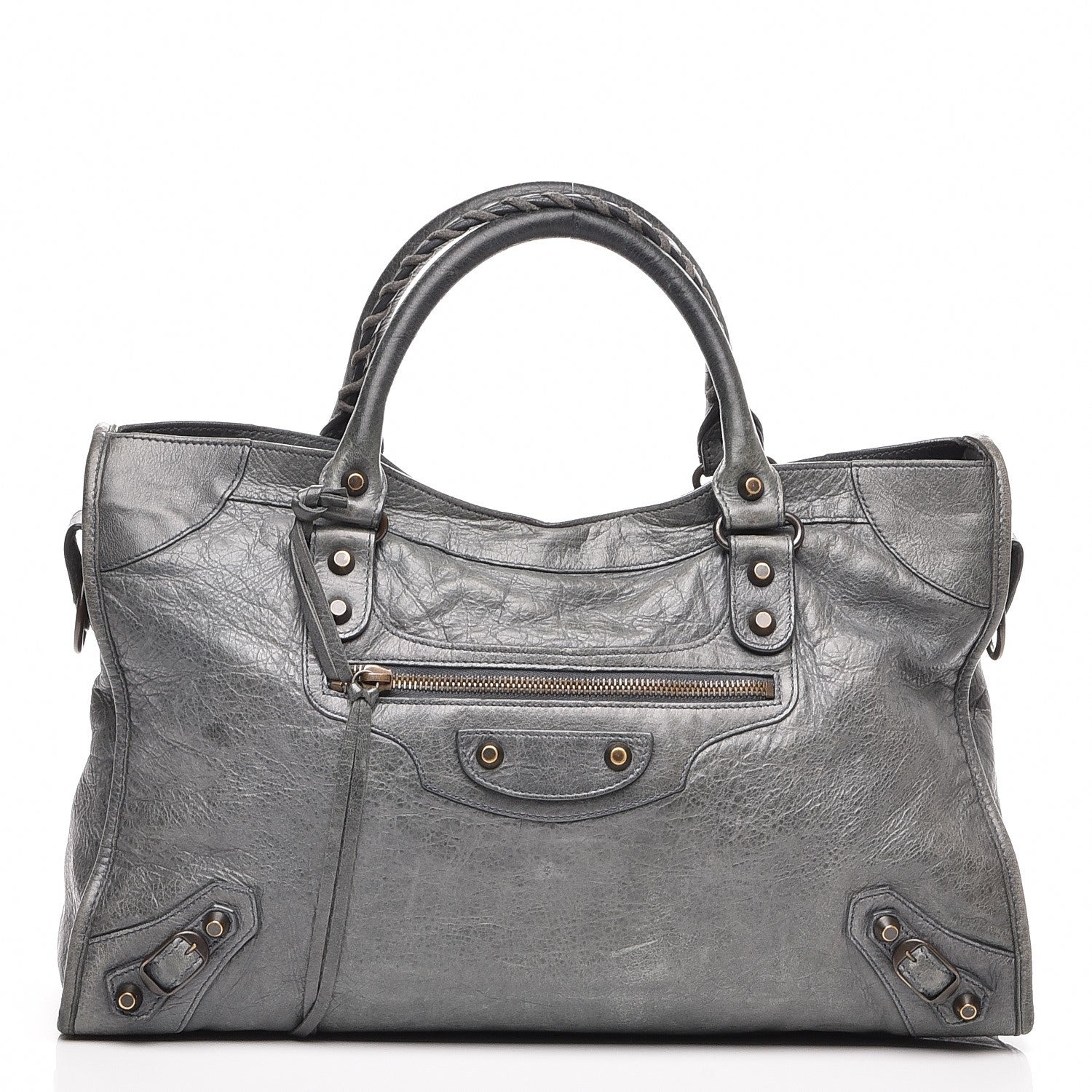 Balenciaga Agneau Classic Hardware City Anthracite 1 of 8