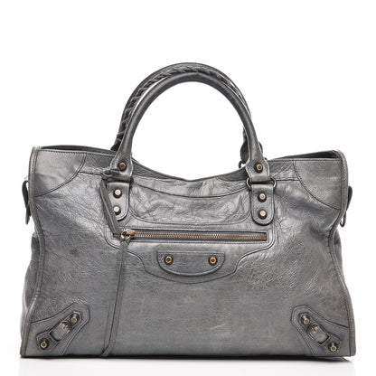 Balenciaga Agneau Classic Hardware City Anthracite 1 of 8