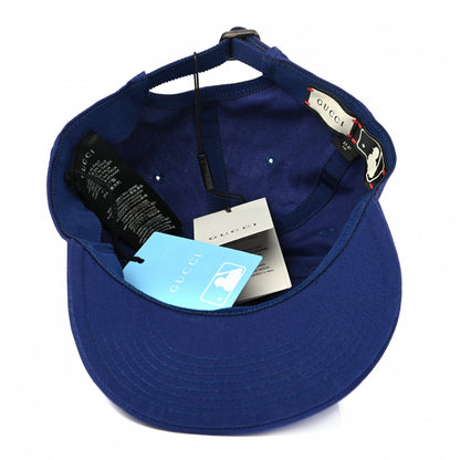 Gucci X MLB Cotton NY Yankees Baseball Hat 57-61 Blue 7 of 9