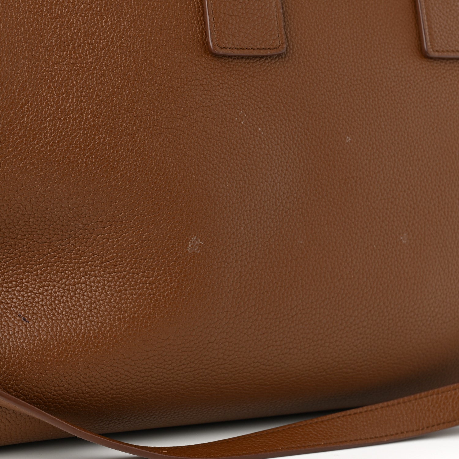 Saint Laurent Calfskin Large Sac De Jour Carryall Toasted Brown 10 of 11