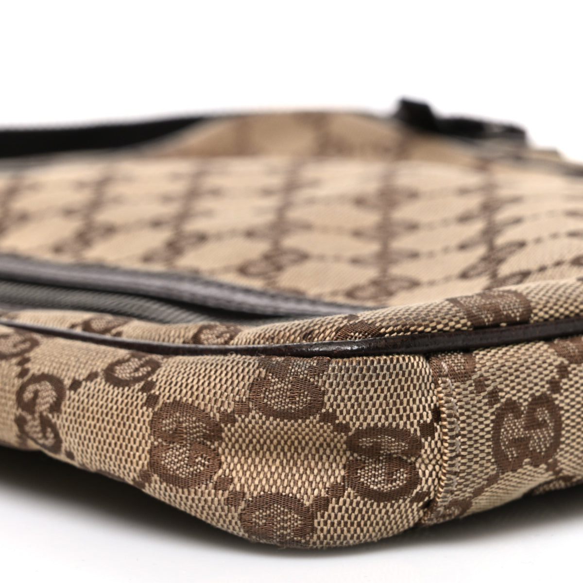 Monogram Messenger Bag Dark Brown
