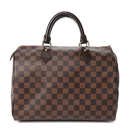 Louis Vuitton Damier Ebene Speedy 30 1 of 11