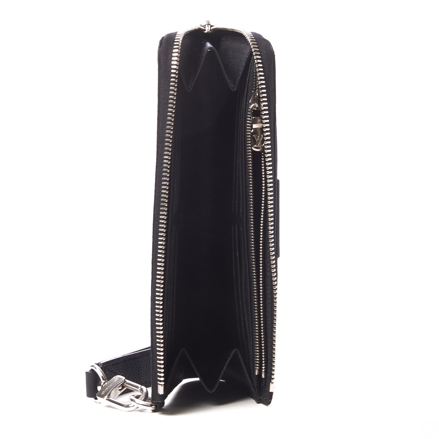 Damier Graphite Dragonne Zippy Wallet