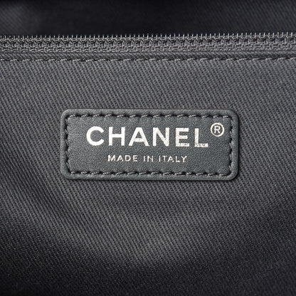 Chanel Lurex Boucle Small Deauville Tote Grey 6 of 11