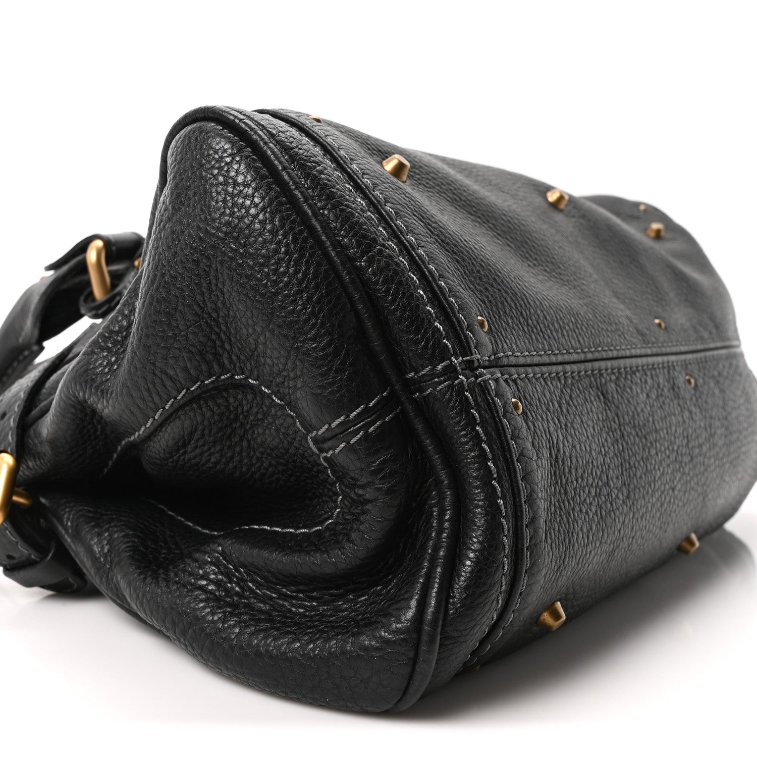 Chloe Calfskin Medium Paddington Satchel Black 9 of 10