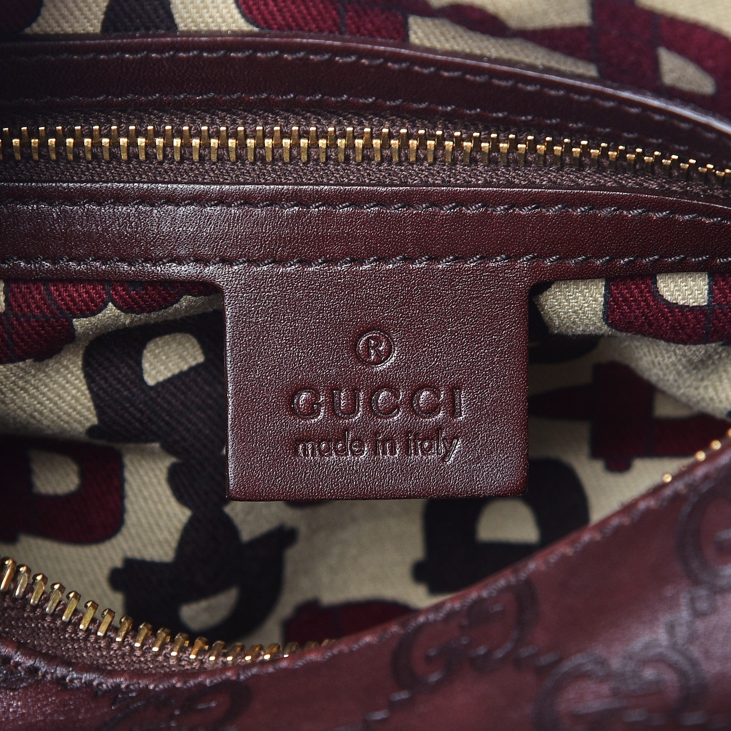 Gucci Guccissima Medium Horsebit Chain Hobo Dark Brown 6 of 11