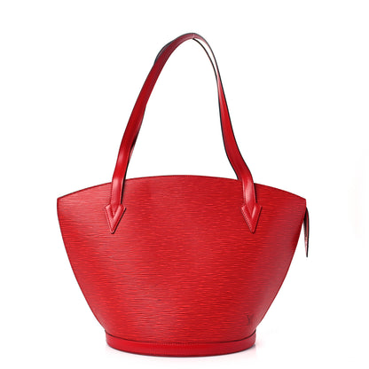 Louis Vuitton Epi Saint Jacques GM Castillan Red 1 of 9