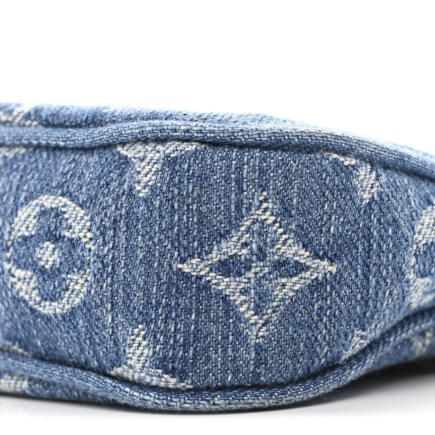 Louis Vuitton LV X TM Monogram Denim Cerises Pochette Accessories Blue 10 of 11