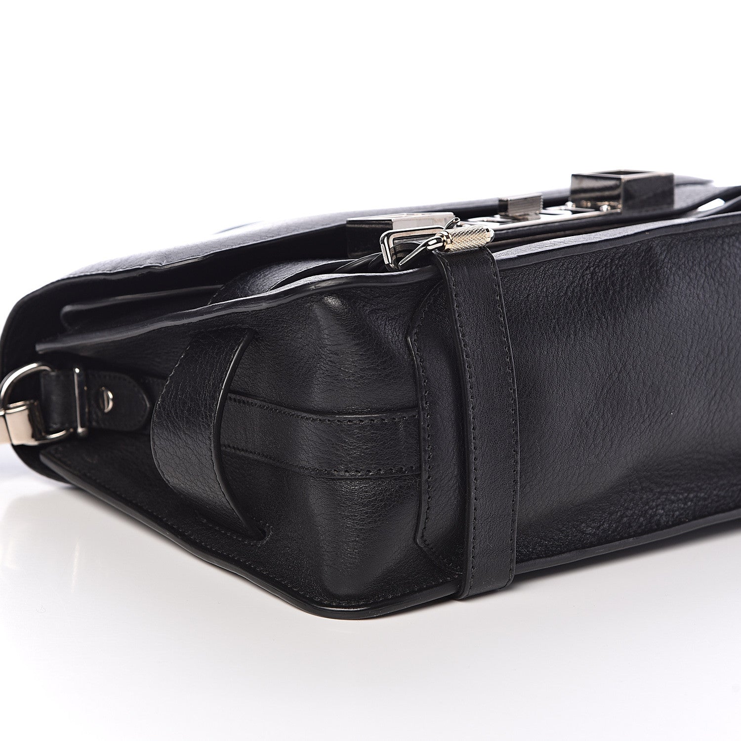 Proenza Schouler Calfskin PS11 Classic Shoulder Bag Black 9 of 10
