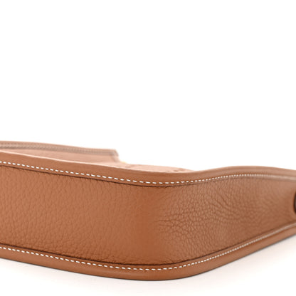 Hermes Taurillon Clemence Evelyne TPM Gold 10 of 11