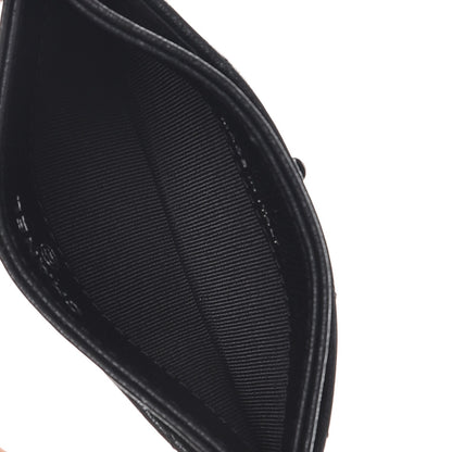 Chanel Sheepskin Chevron Quilted Reissue Card Holder So Black 5 of 9