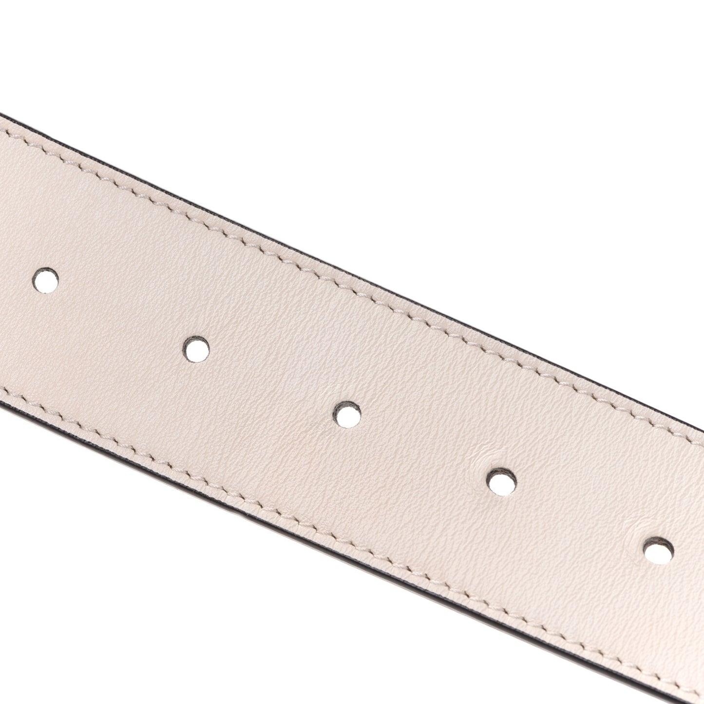 Calfskin Double G 40mm Belt 105 42 Mystic White