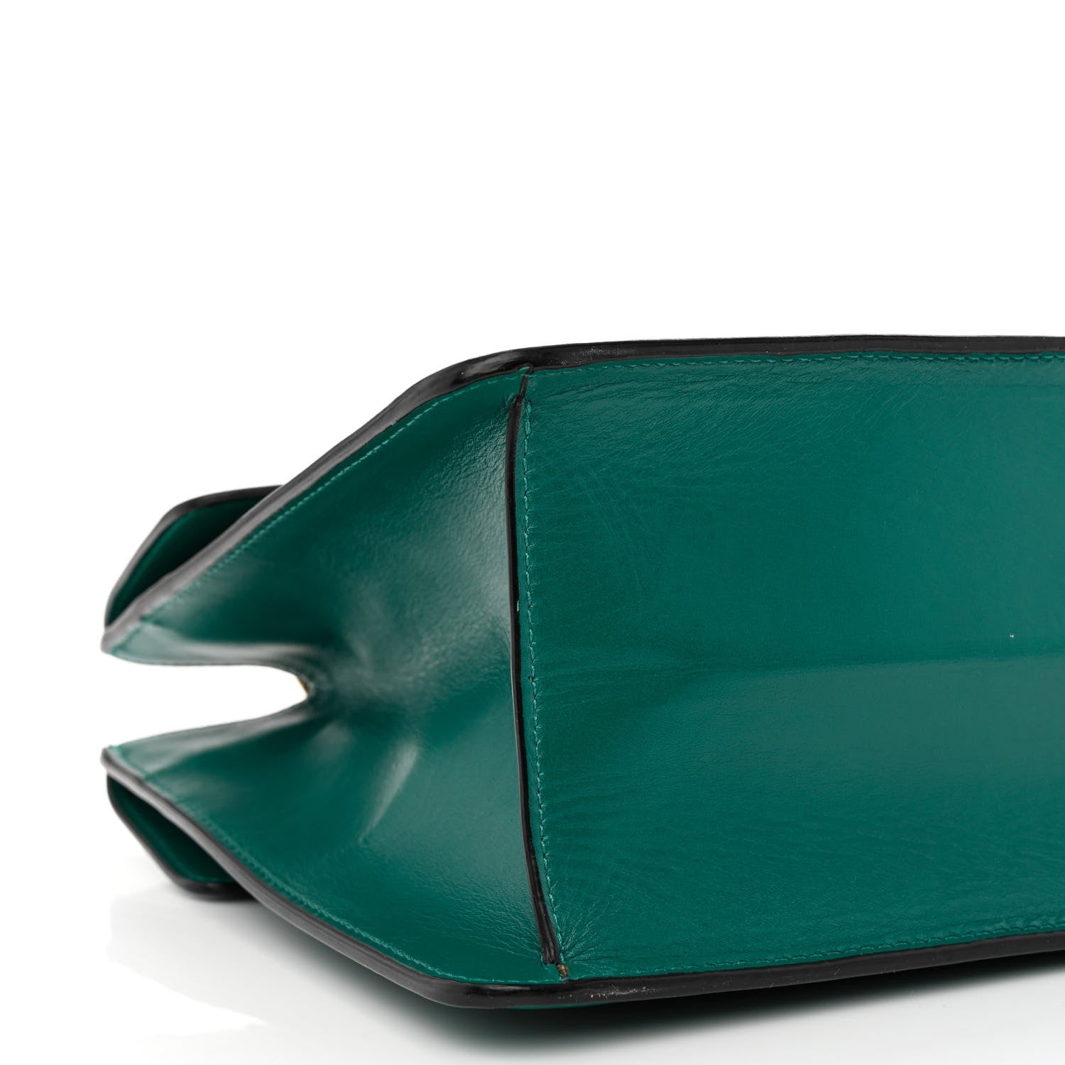Bulgari Calfskin Serpenti Forever Shoulder Bag Emerald Green 8 of 9