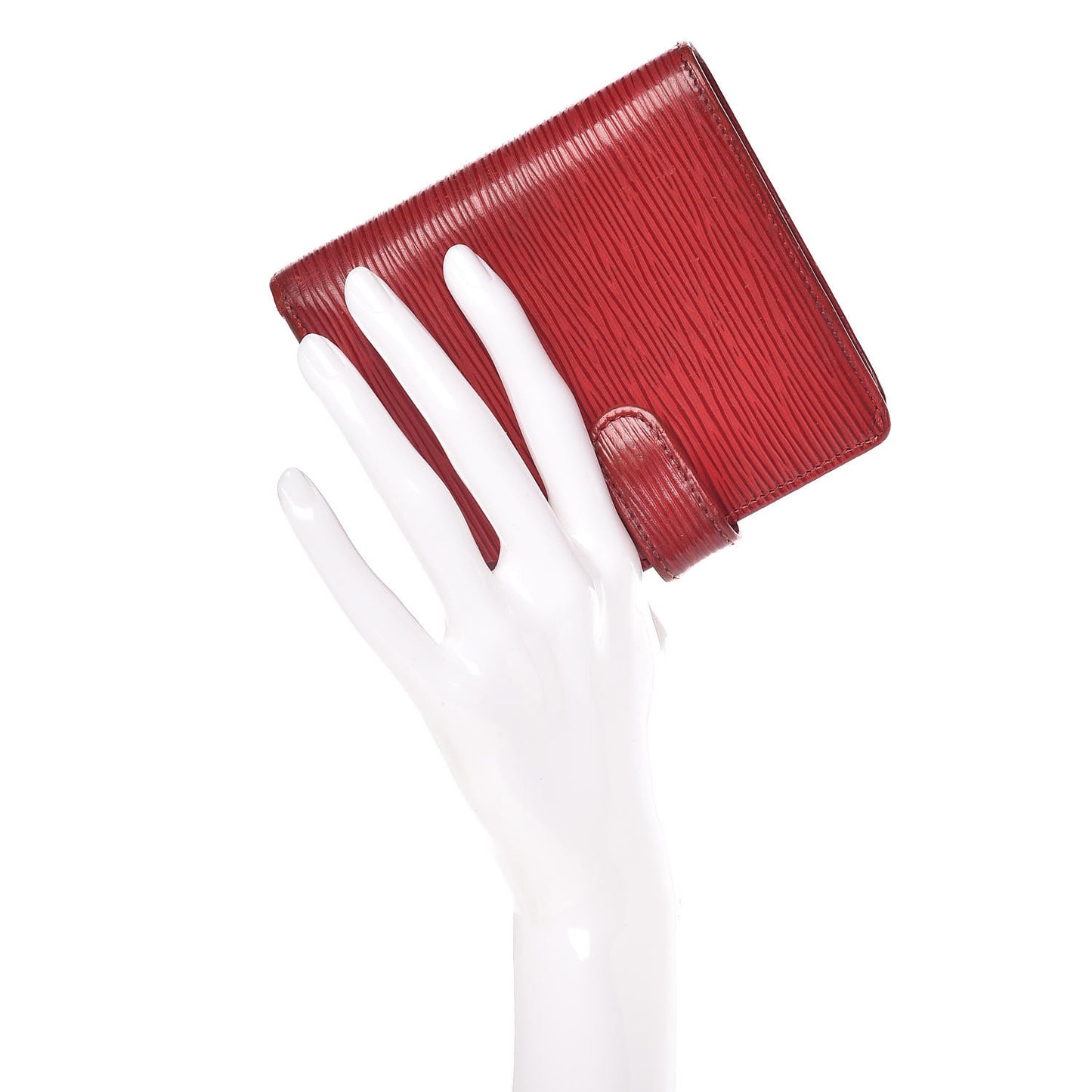 Epi Porte Billets Compact Wallet Red