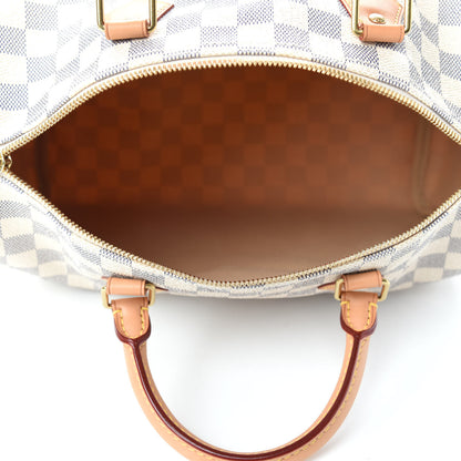 Louis Vuitton Damier Azur Speedy Bandouliere 30 6 of 12