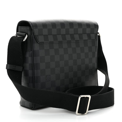Louis Vuitton Damier Graphite District PM 3 of 11