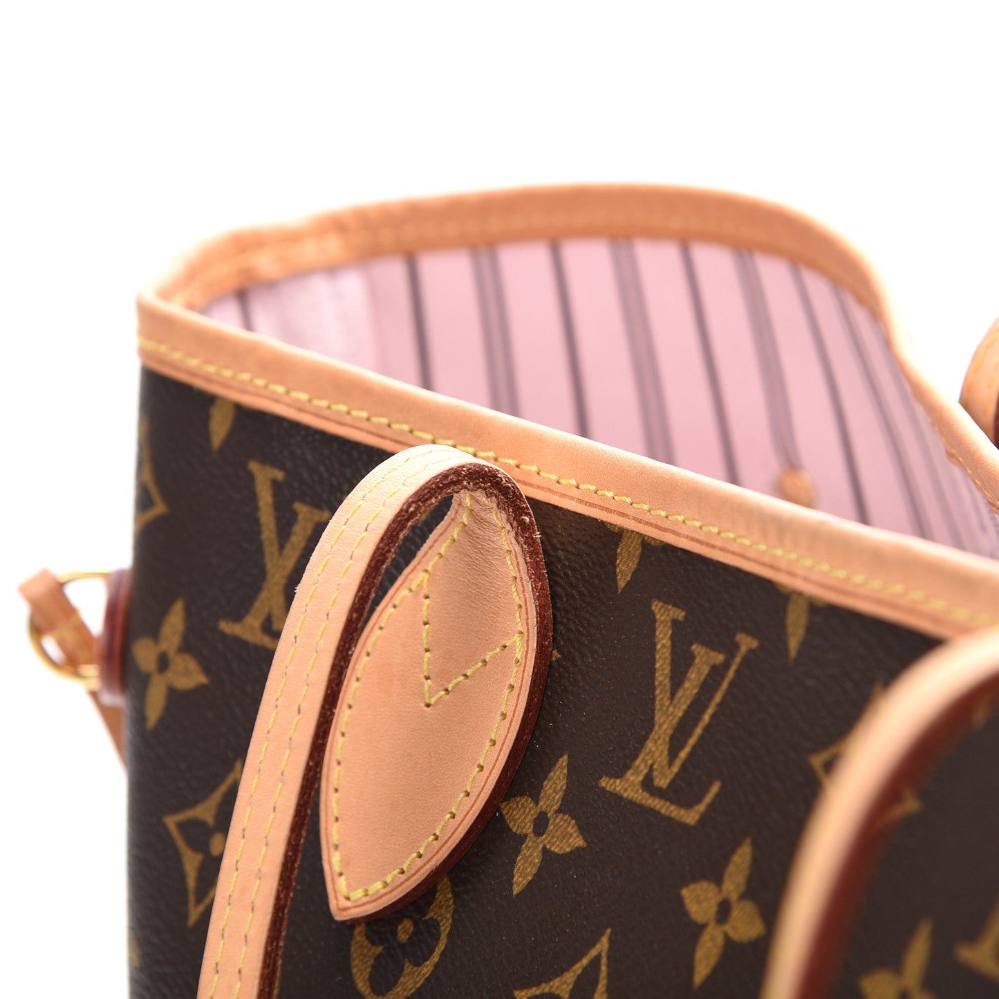 Monogram Neo Neverfull MM Rose Ballerine