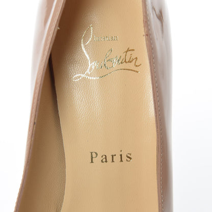 Christian Louboutin Patent New Simple 120 Pumps 37.5 Nude 9 of 11