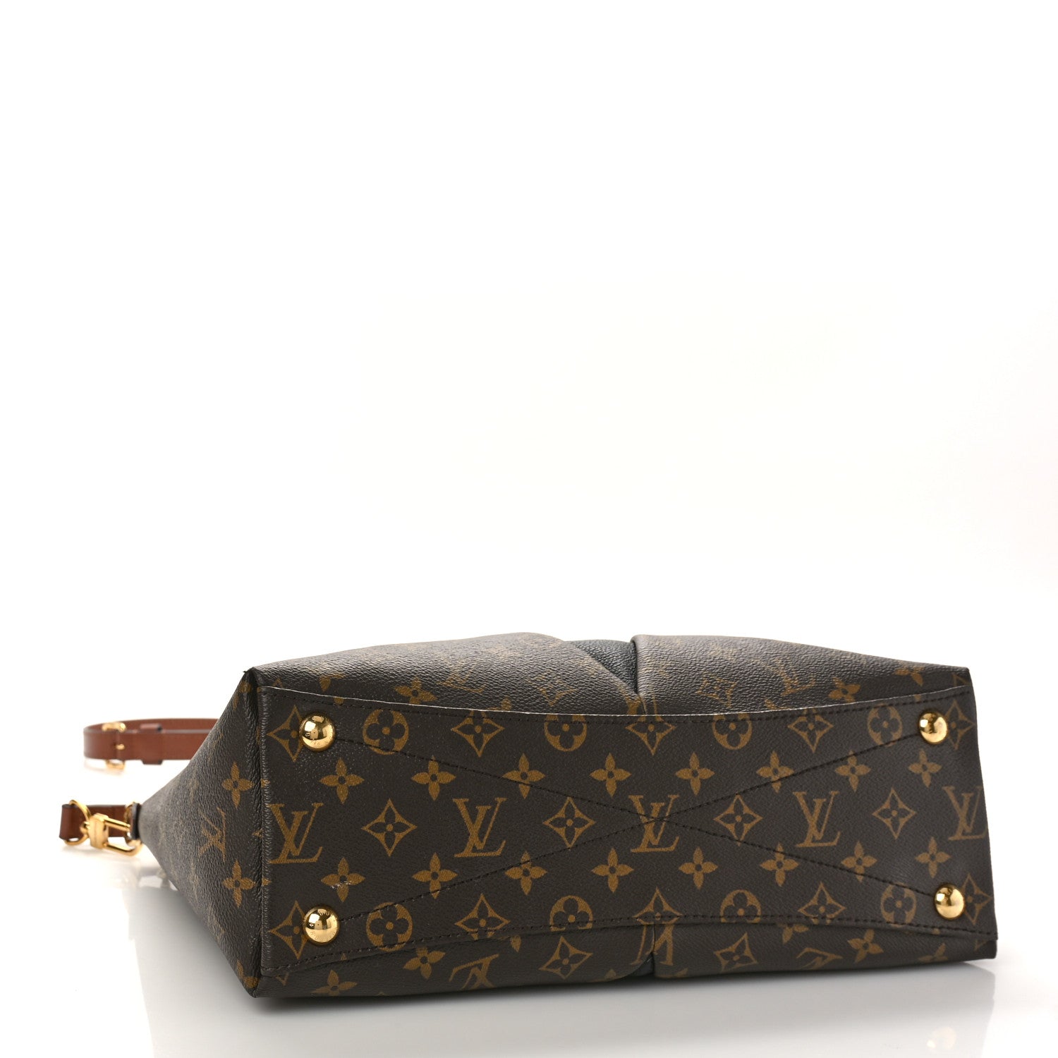 Louis Vuitton Monogram V Tote MM Black 4 of 10