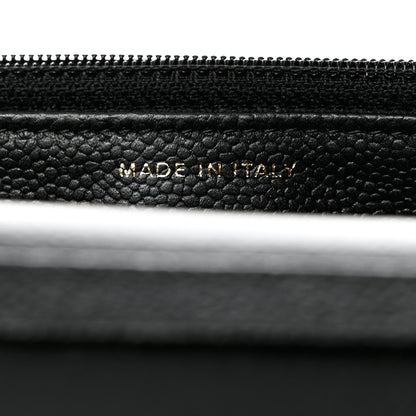 Chanel Caviar Quilted Tiny CC Wallet On Chain WOC Black 7 of 9