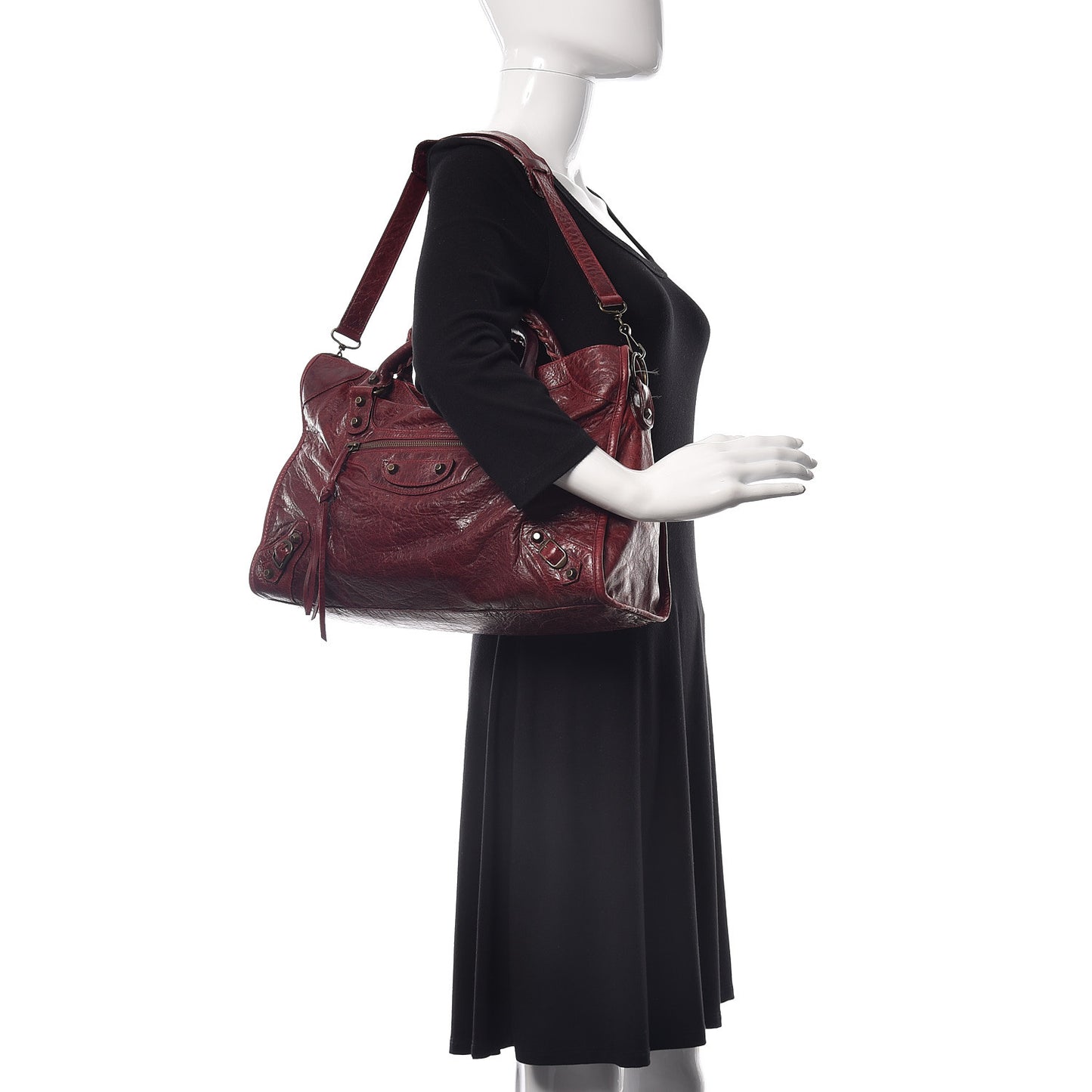 Agneau Classic Hardware City Rouge Grenat