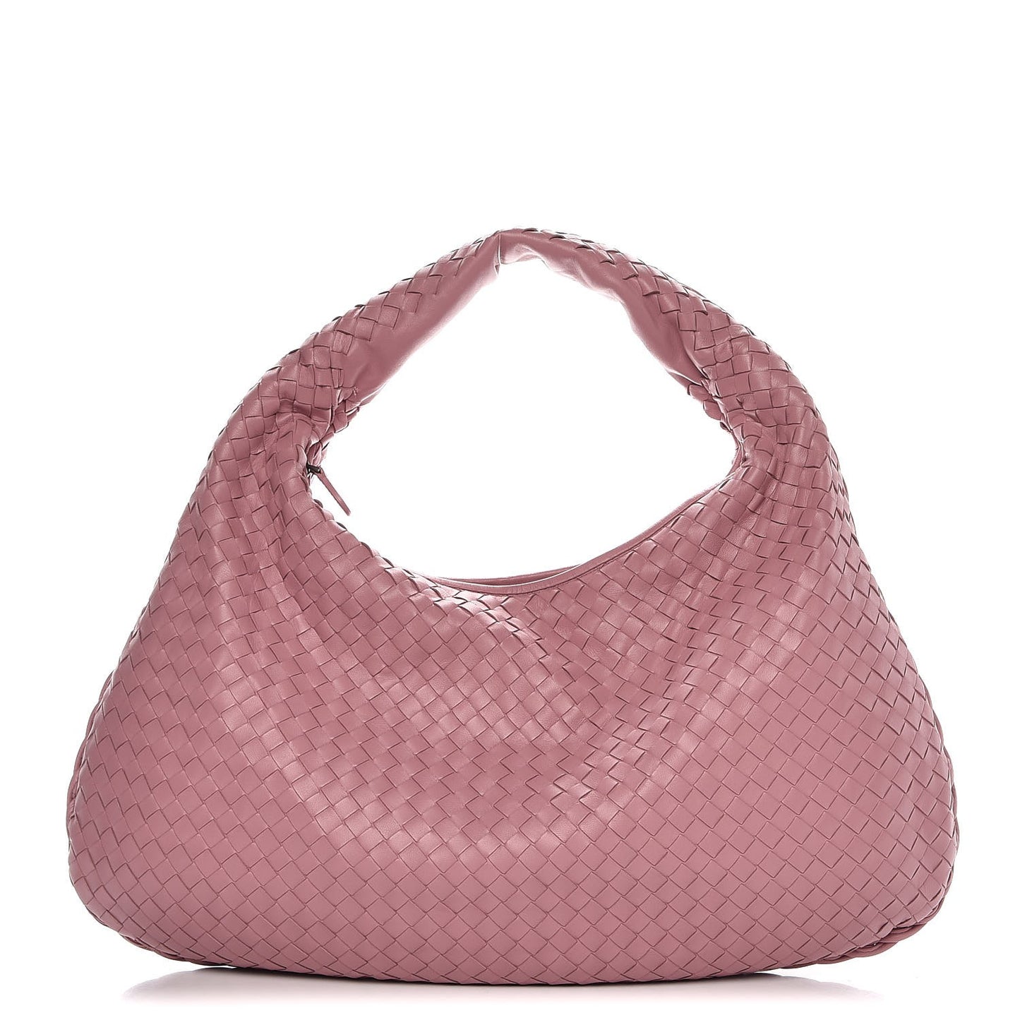 Nappa Intrecciato Large Veneta Hobo Glicine
