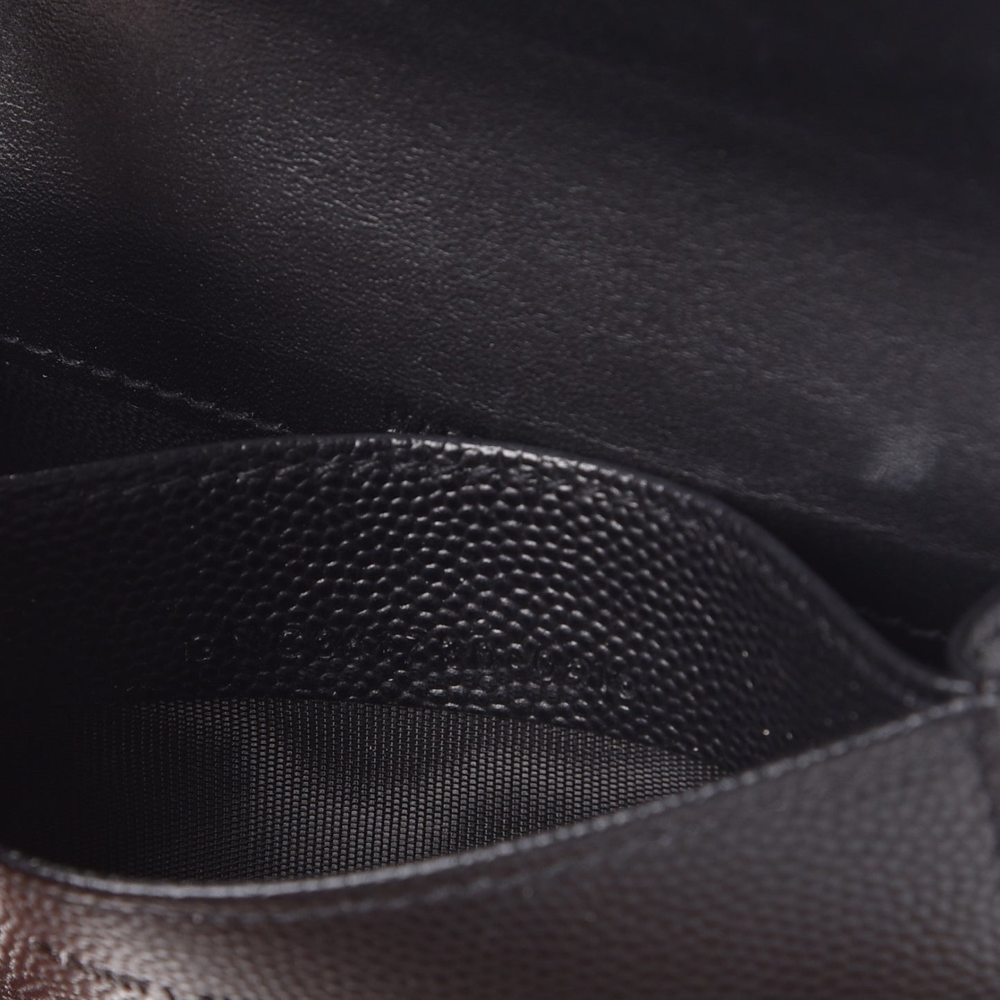 Grain De Poudre Business Card Case Black