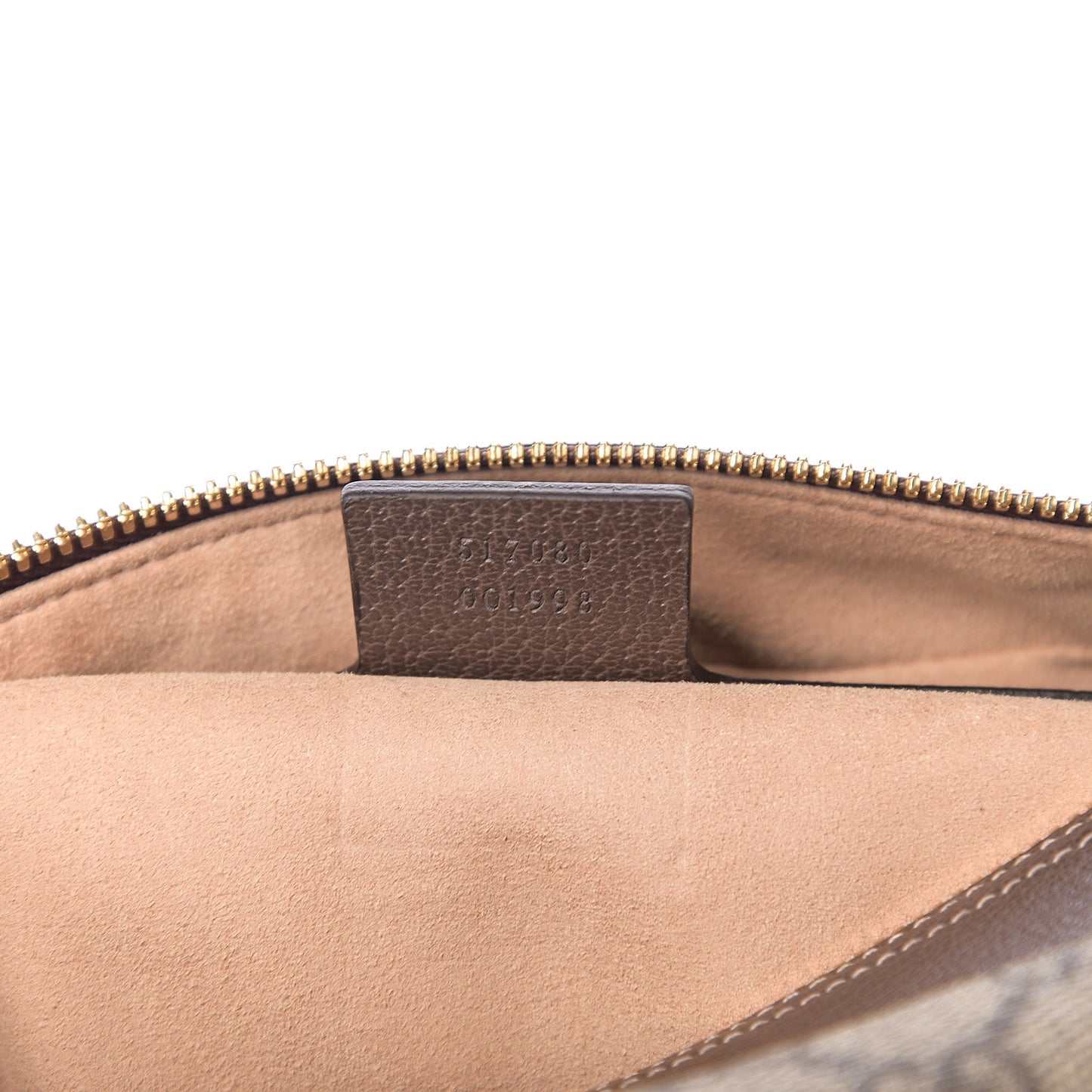 GG Supreme Monogram Web Small Ophidia Shoulder Bag Brown
