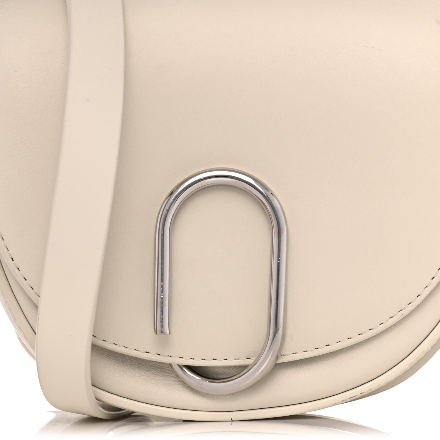 3.1 Phillip Lim Calfskin Alix Saddle Crossbody Bag Off White 9 of 18