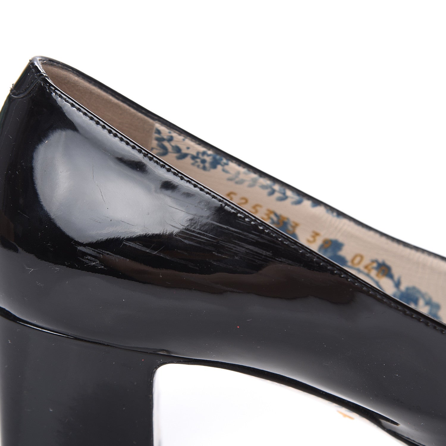 Gucci Vernice GG Victoire 55mm Loafer Pumps 39 Black 11 of 13